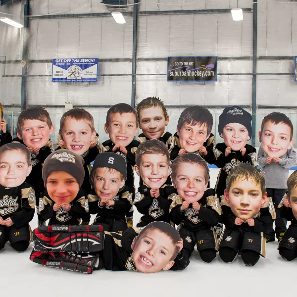 Custom Big Head - Card Stock Cutout Fathead